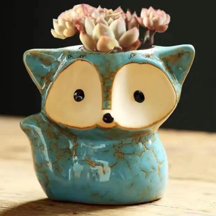 Fox Style Plant Pot