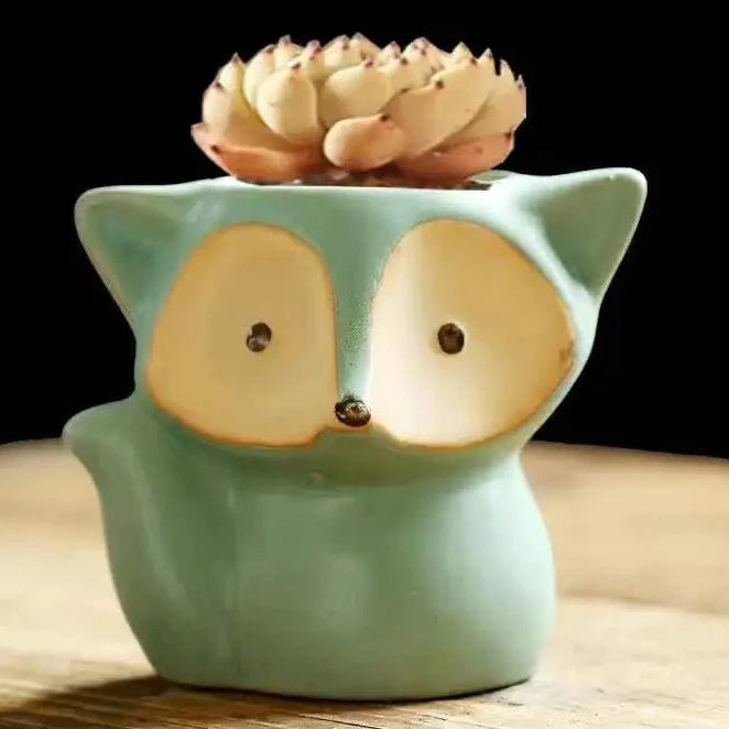 Fox Style Plant Pot