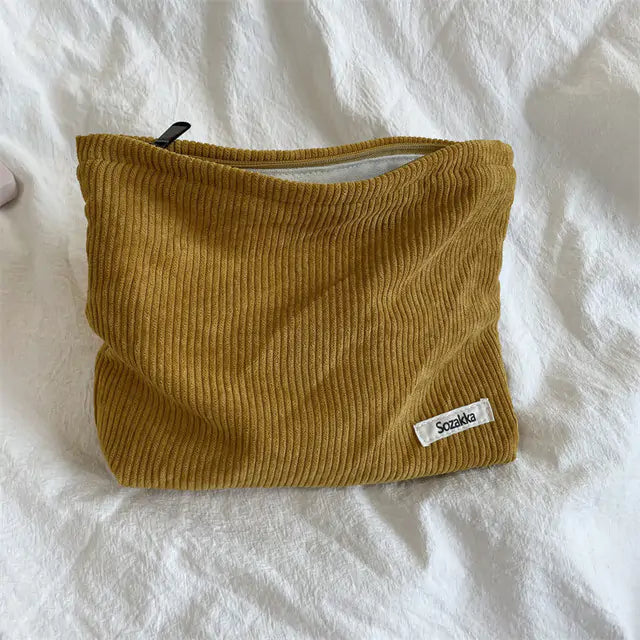 Corduroy Travel Bag