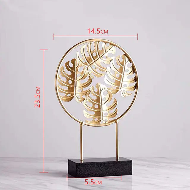 Gold Leaf Sculptures