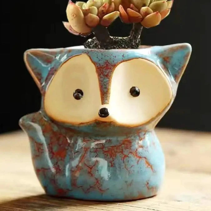 Fox Style Plant Pot