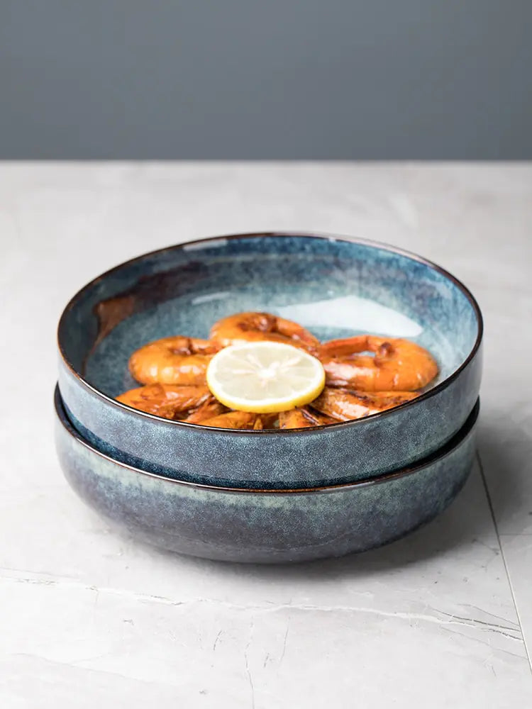 Ceramic Salad and Noodle Bowl