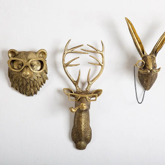 Quirky Gilded Woodland Creatures Collectibles