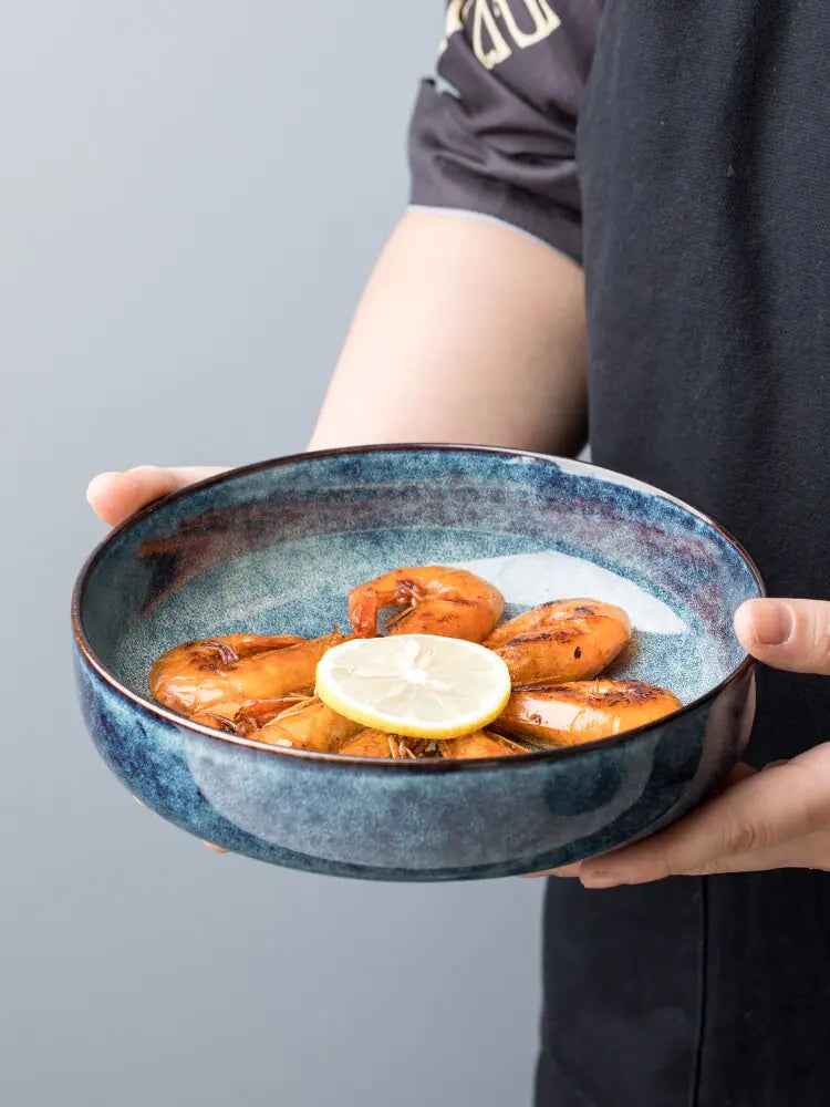 Ceramic Salad and Noodle Bowl